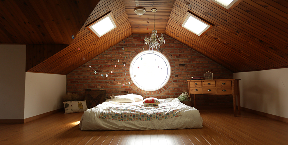 Open bedroom loft conversion