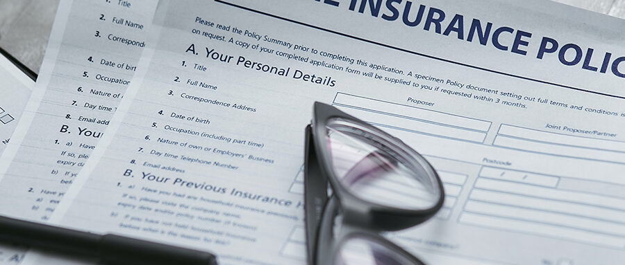 Insurance policy details